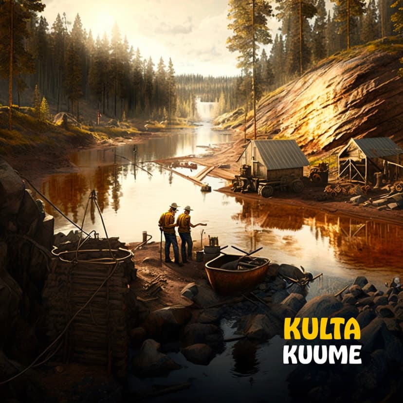 Kultakuume Vaskooli – päiväretki kultavaltaukselle - Neljälle | Inari