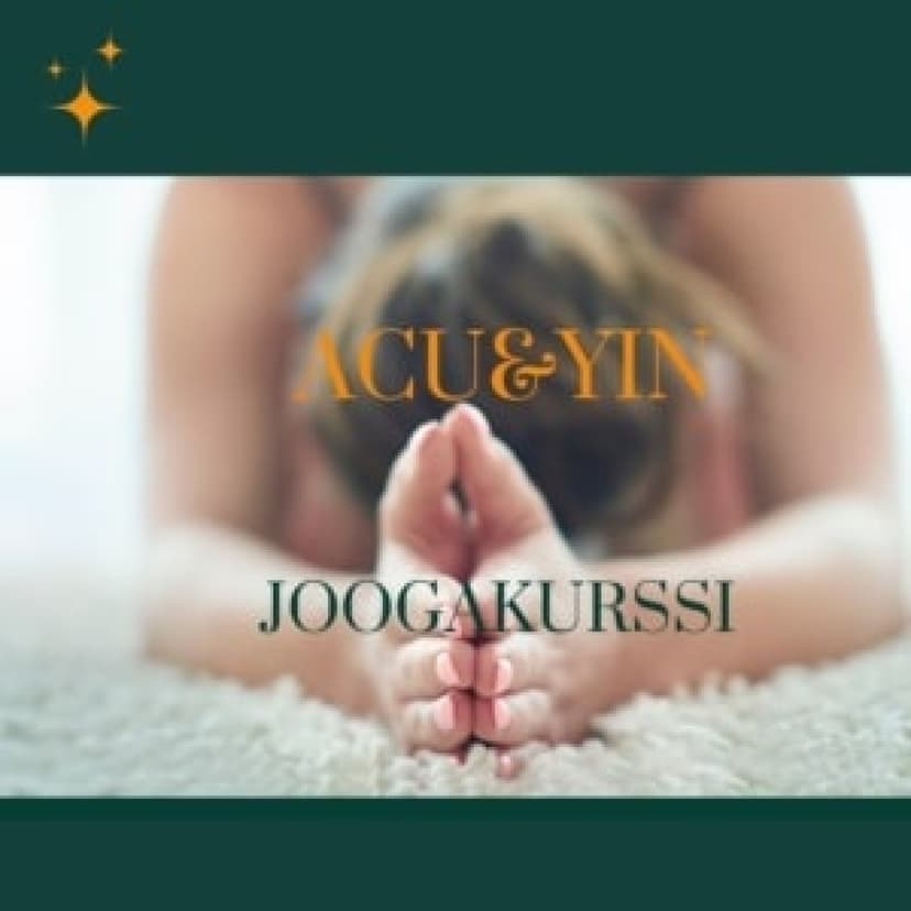 Acu&Yin -joogatunti | Tampere