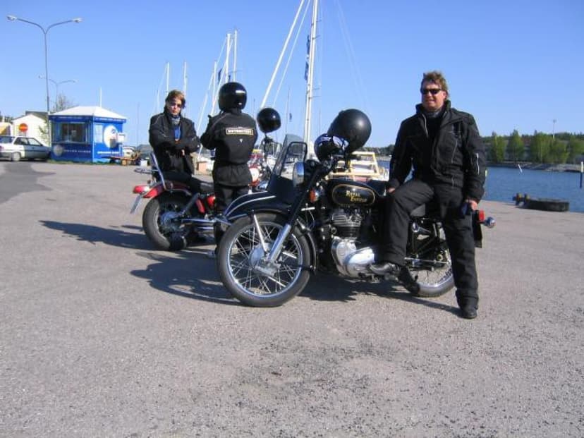 Moottoripyöräretki kahdelle | Naantali