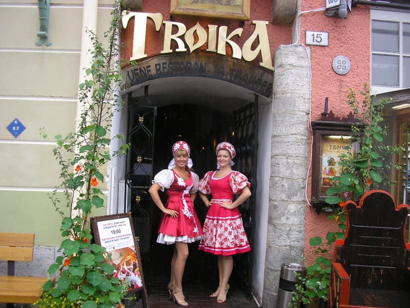 Napostelupaketti Ravintola Troikassa | Tallinna