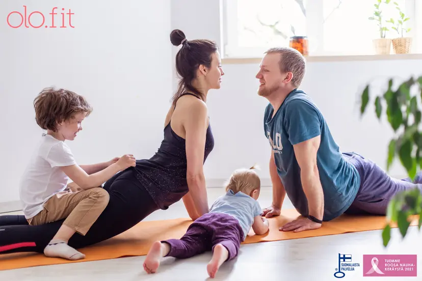 Online-liikuntakeskus olo.fit 1-4:lle | Online