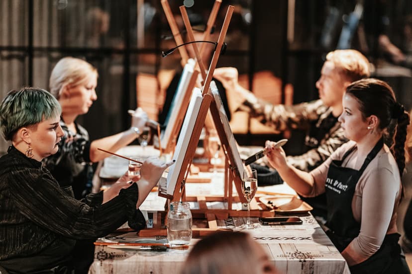 Paint&Party -lahjakortti kolmelle | Ympäri Suomen