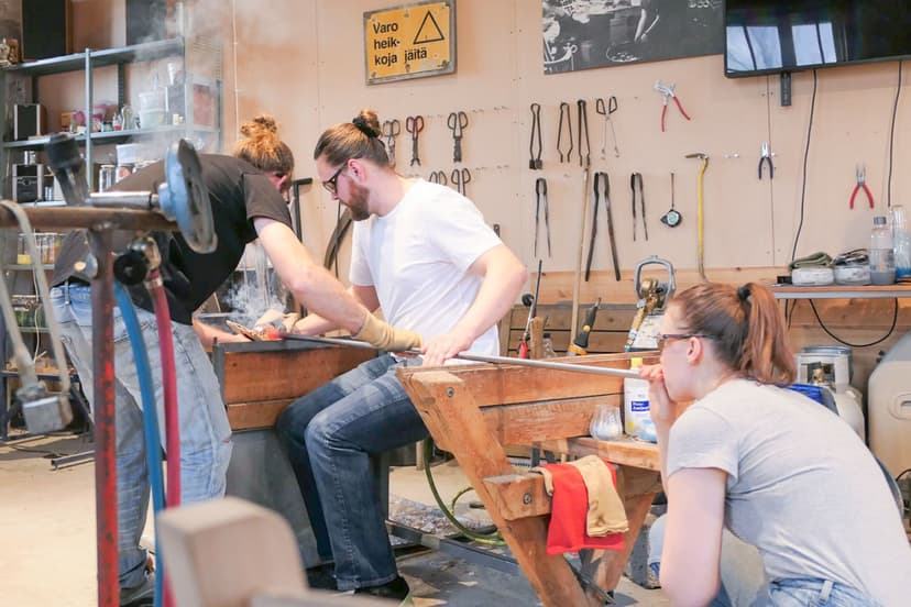 Lasinpuhallus työpaja "Bachelor Party Workshop" | Tampere