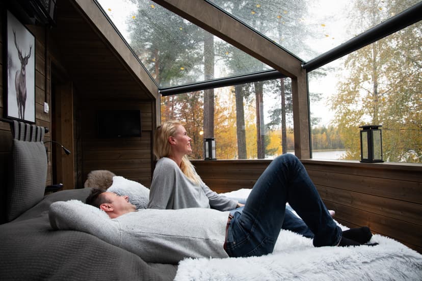 Hemmottelupaketti lasi-iglussa kahdelle | Hankasalmi