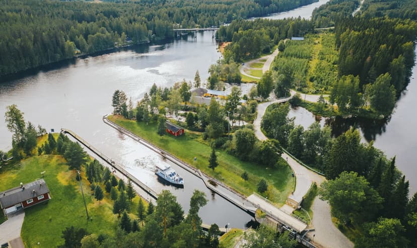 Kanavaristeily Heinäveden kanaville Savonlinna-Kerma lapselle | Savonlinna