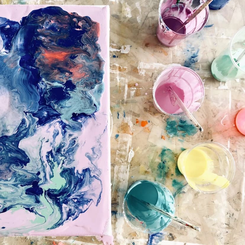 Akryylikaato lapsen kanssa | Helsinki