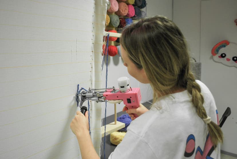 Tufting workshop viidelle (30x30cm) | Vantaa