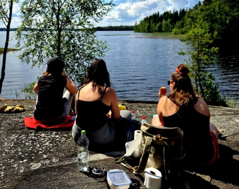 Päiväkahvit luodolla -melontaretki ryhmälle | Savonlinna