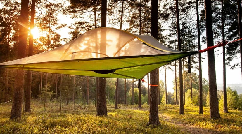 Skytent-yö Nuuksiossa kahdelle | Espoo