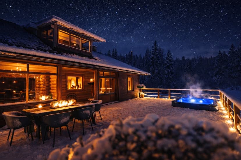 Minivilla Wäinölä viikonloppumajoitus talvella (1-6hlö) | Hämeenlinna